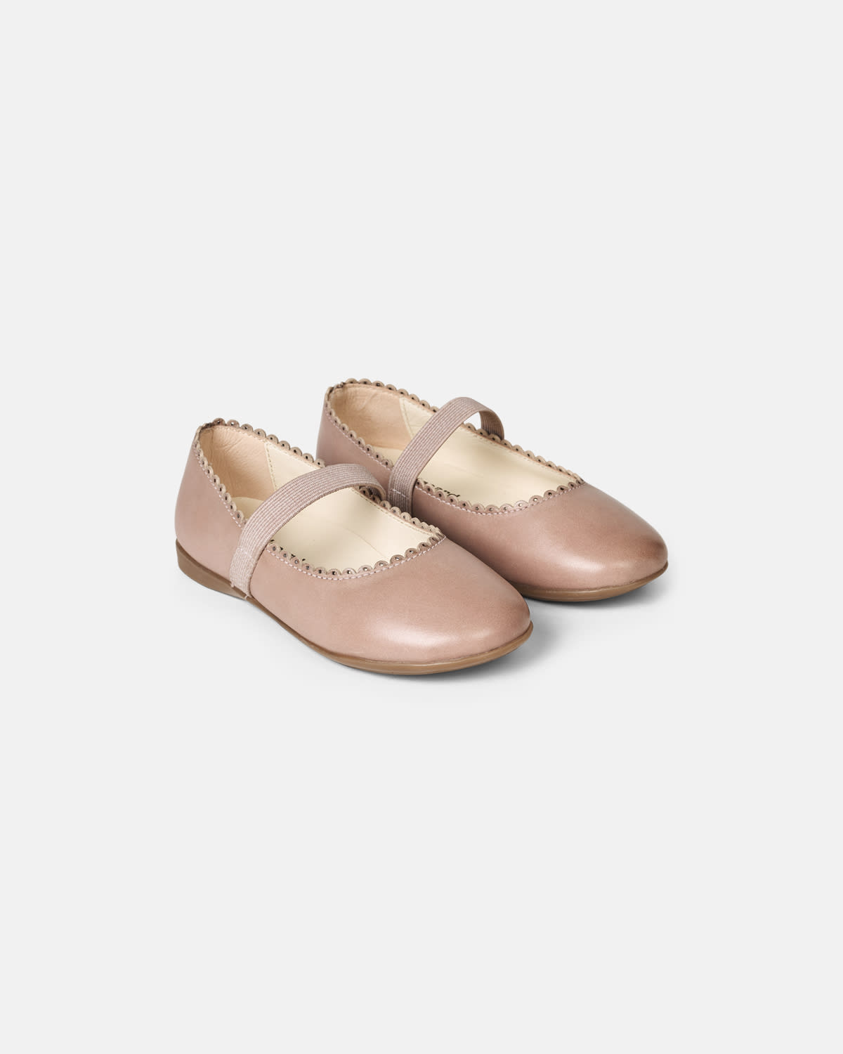 Fleur Scallop Dusty Rose