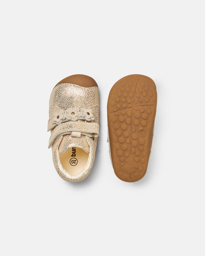 Petit Flower Ivory Glitter