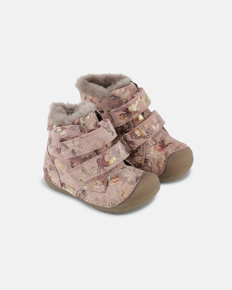 Petit Mid Lamb II Winter boot multi for small children Bundgaard